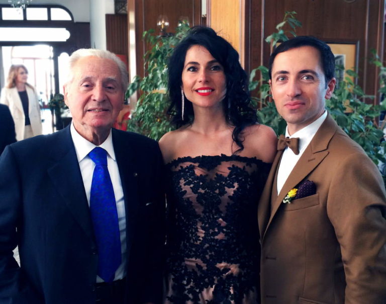 Mario-Vespasiani-con-la-moglie-e-musa-Mara-ed-il-professor-Antonio-Vespasiani