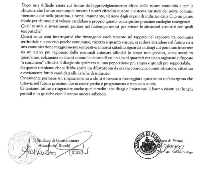 comunicato-congiunto-rocchi-calcinaro-al-ciip-per-crisi-idrica