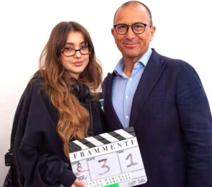 Frammenti-primo-ciak-la-regista-Bianca-Marcelli-e-Andrea-Agostini-