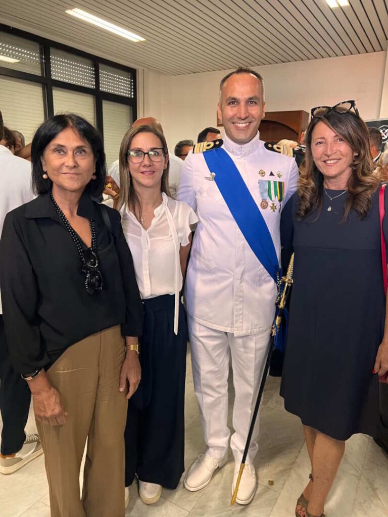 Irene-Cicchiello-Gioia-Furlanetto-il-comandante-Giuseppe-Quattrocchi-e-Doriana-Marini